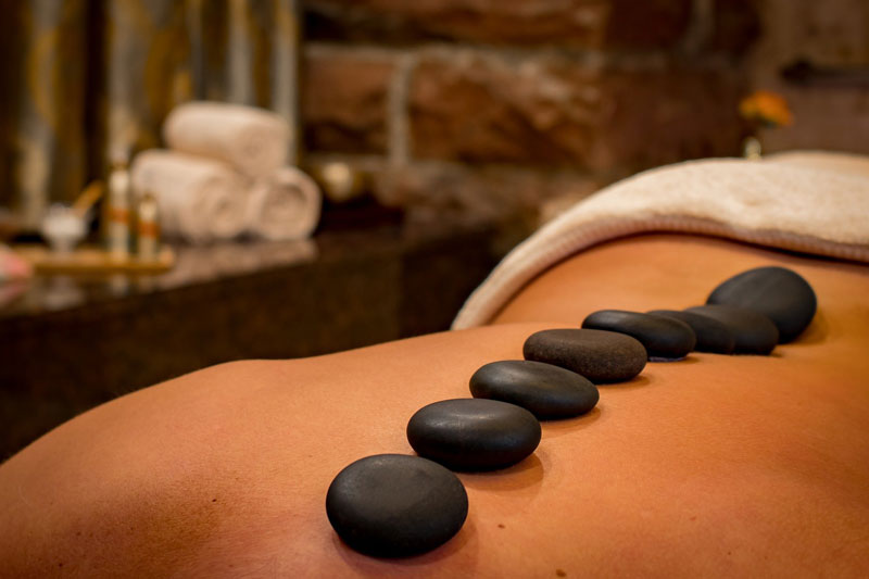 Massage pierres chaudes : Massage anti-stress 